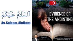 Evidence Of The Anointing