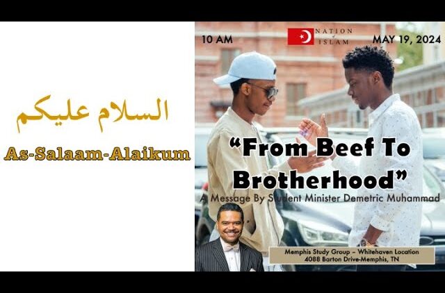 From Beef To Brotherhood part 1