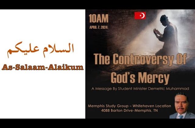 The Controversy Of Gods Mercy