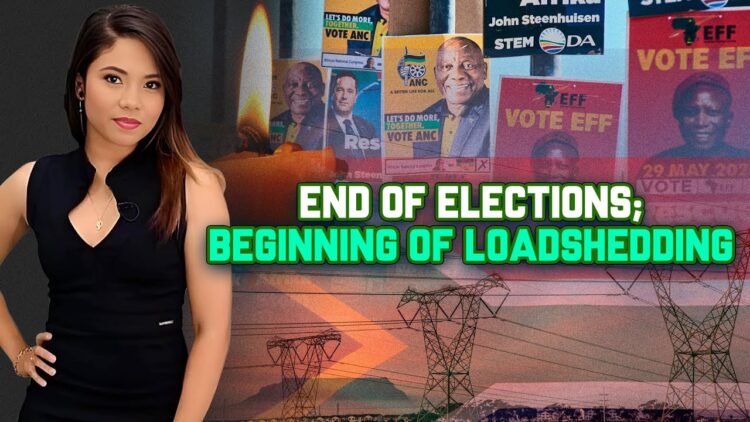 Elections Have Passed and Some Areas in South Africa Are Experiencing Unscheduled Blackouts