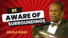Be Alert, Be Aware of Your Surroundings – Abdul Allah aka (John Shabazz) (audio only) N.Y. 10/28/85
