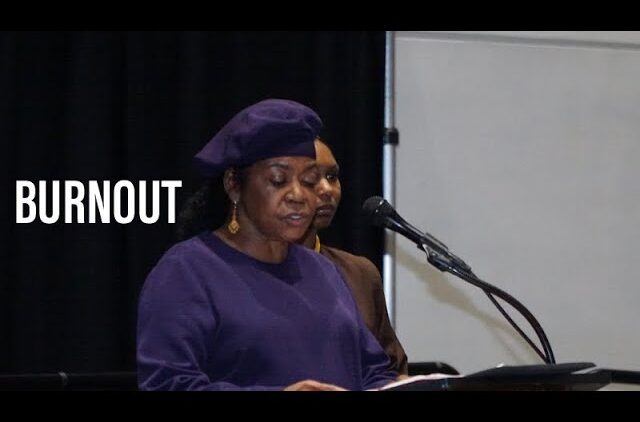 BURNOUT – Identifying and Overcoming it. Ava Muhammad (audio only) 12/26/99
