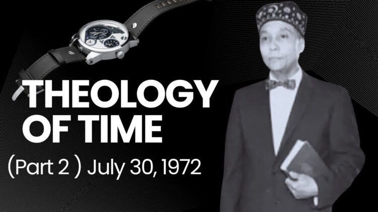 The Theology of Time Hon. Elijah Muhammad Part 2 July 30, 1972 (audio only)